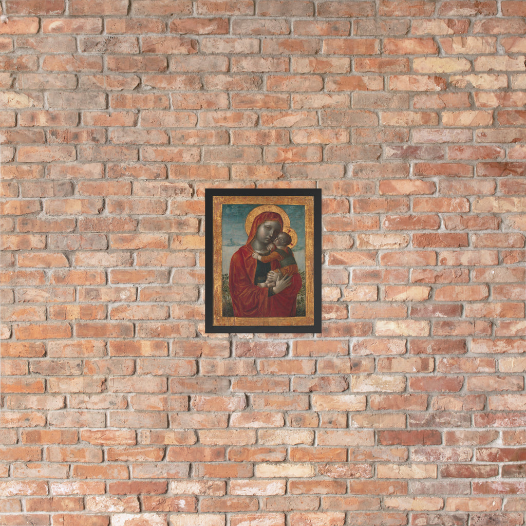 Madonna and Child | Framed Catholic Art Print | Sacred Home Decor