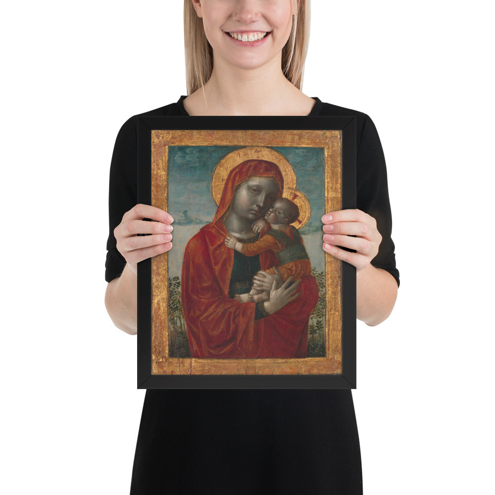 Madonna and Child | Framed Catholic Art Print | Sacred Home Decor